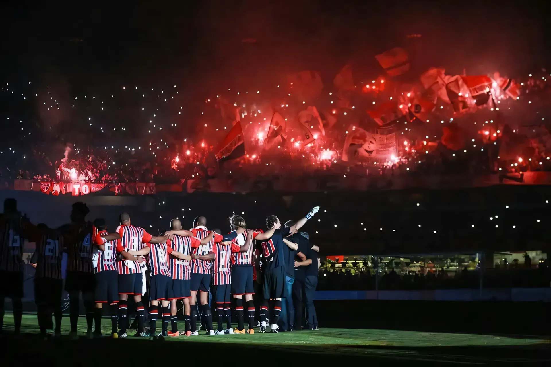 Arquibancada no Morumbi