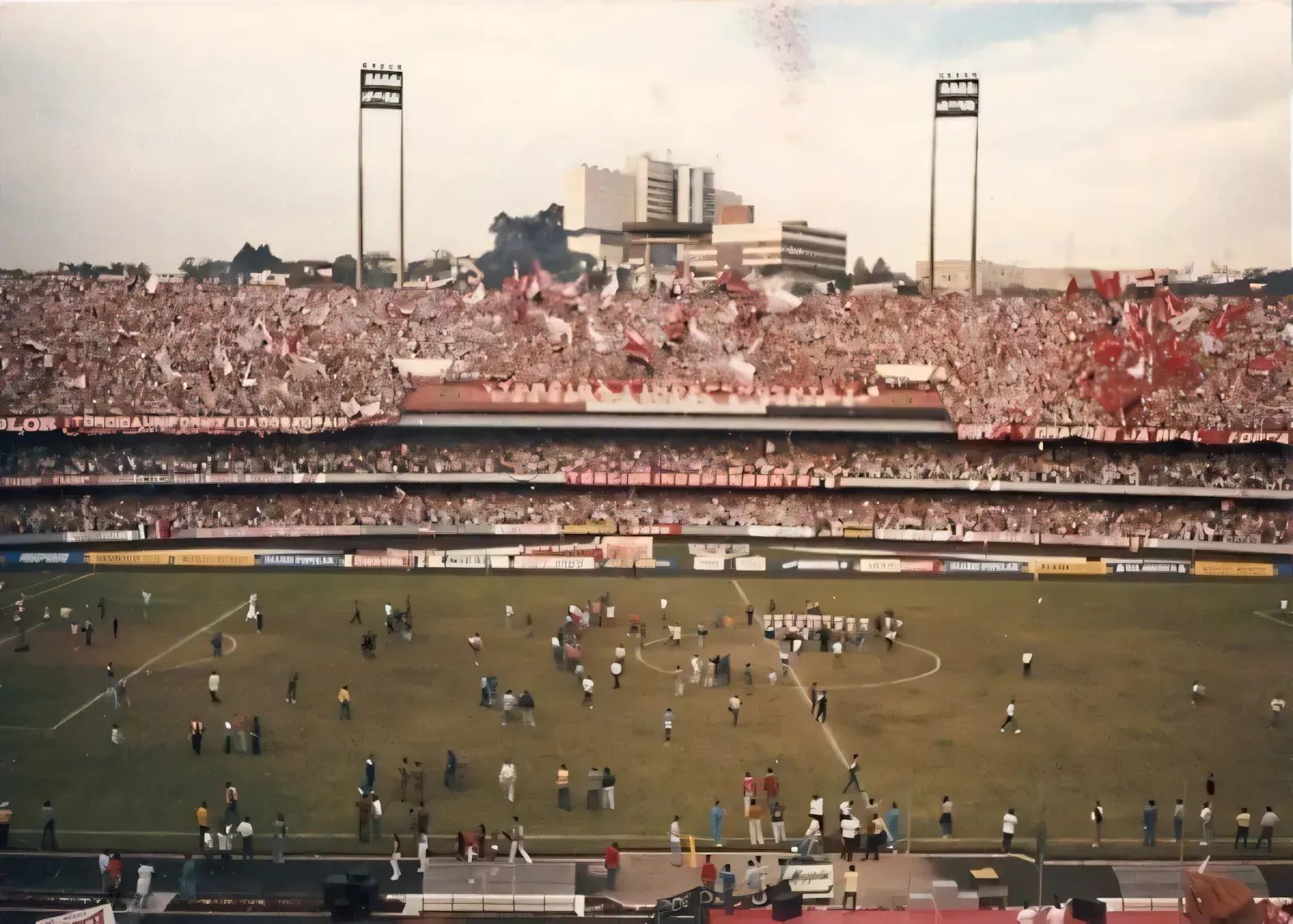 Morumbi anos 80 — Independente na arquibancada